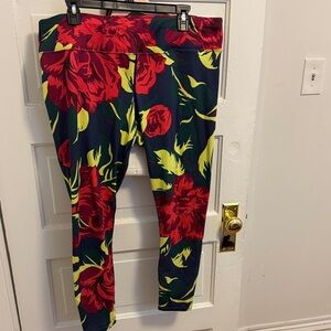 Burton floral baselayer leggings